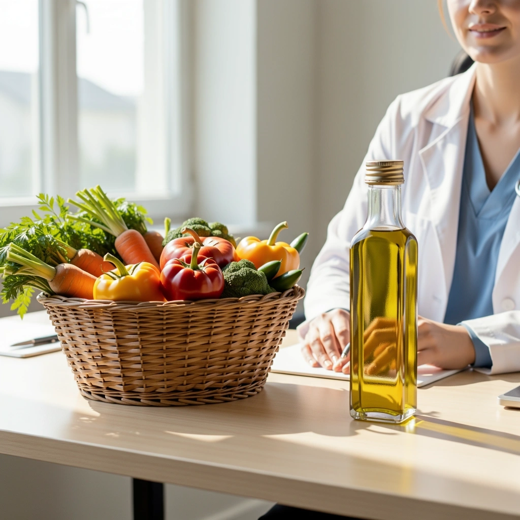 Fresh ingredients representing balanced nutrition